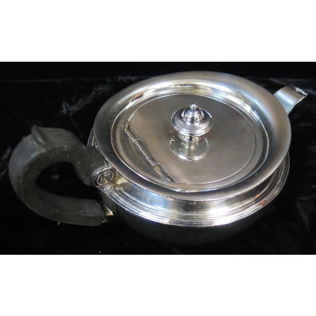 Vintage Silver-Plate Tea Pot For Sale In New York - Image 6 of 8