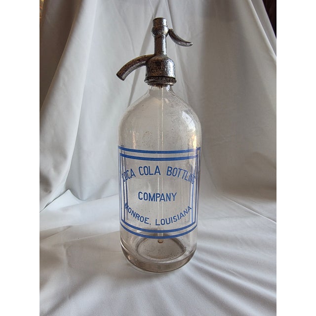 Great old Coca-Cola seltzer bottle from Monroe Louisiana..
