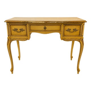 French Vintage Provincial Vanity Desk For Sale