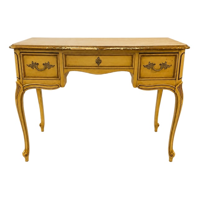 French Vintage Provincial Vanity Desk For Sale