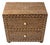 Vintage Wood Inlay 2-Drawer Nightstand / Dresser For Sale