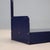 Vintage Italian Bookcase in Blue Enamelled Metal, 1970s For Sale - Image 4 of 9