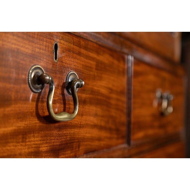 English Mahogany Linen Press, 1870s For Sale - Image 10 of 18