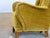 Scandinavian Wingback Lounge Chairs in Olive Velvet from Fritz Hansen, 1940s, Set of 2 For Sale - Image 12 of 13
