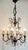 Metal Metal, Wood and Murano Glass Fruit 6-Light Chandelier, 1920s For Sale - Image 7 of 12