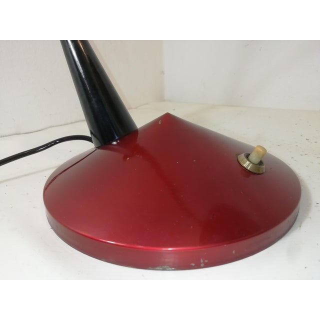 Metal Table Lamp from Stilux Milano, Italy, 1960s For Sale - Image 7 of 10