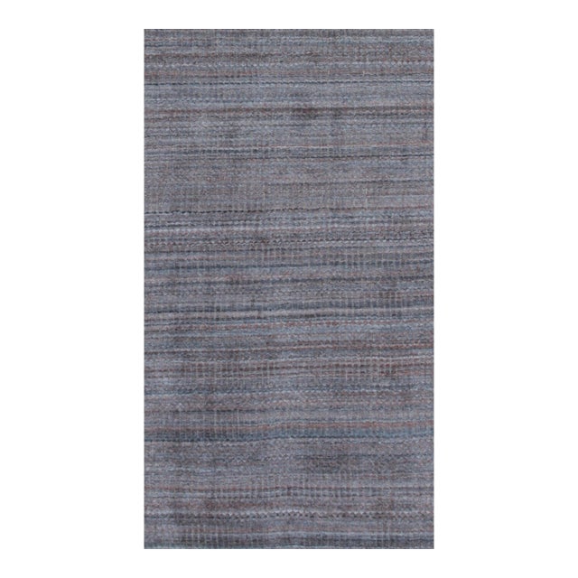 3x5 Radiant Chic Multicolor Geometric Modern Handmade Wool Carpet Rug For Sale