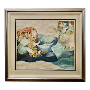 ""Europa and the Bull" From the Mythological Suite IX by Alvar
