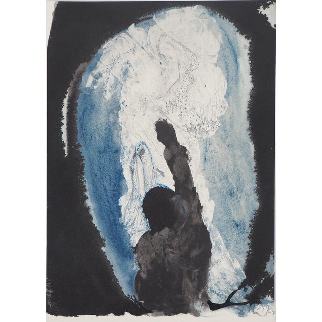 Salvador Dali, Biblia Sacra, The Revolt of Jeremiah, Lithograph For Sale - Image 5 of 5