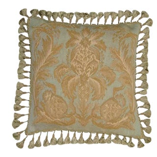 Aubusson Flourishes Throw Pillow For Sale