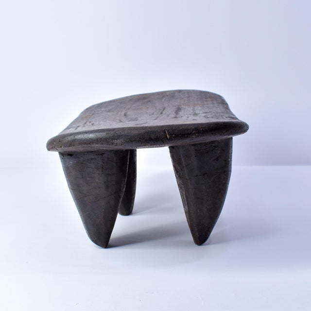 Mid 20th Century Vintage African Stool Burkina Faso For Sale In Denver - Image 6 of 13