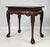 Brown Late 20th Century Hekman Chippendale Style Walnut Burl Tea Table With Pull-Out Slides For Sale - Image 8 of 14