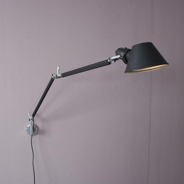 Black Tolomeo Wall Lamp from Artemide, Italy, 1980s For Sale - Image 8 of 13