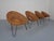 Mid-Century Bamboo Chairs attributed to Janine Abraham and Dirk Jan Rol, France, Set of 4 For Sale - Image 4 of 17