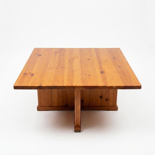 Square Rationalist Table, 1960s For Sale - Image 3 of 10