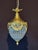 1970 Louis XVI Gold Bronze Crystal Lantern Light - 1 Pc For Sale - Image 12 of 12