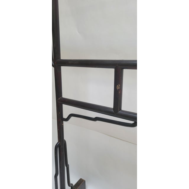 Wood 18th Century Baimu Cloth Rack For Sale - Image 7 of 12