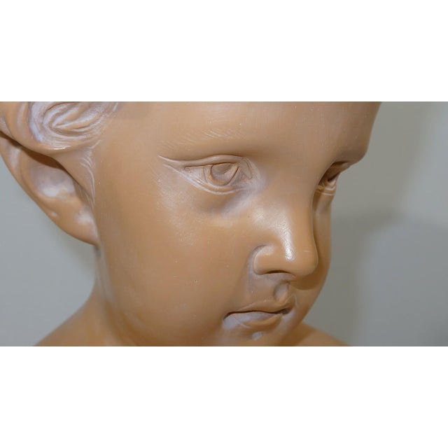 Ceramic JP-MD, L'Enfant, Mid-20th Century, Terracotta For Sale - Image 7 of 18