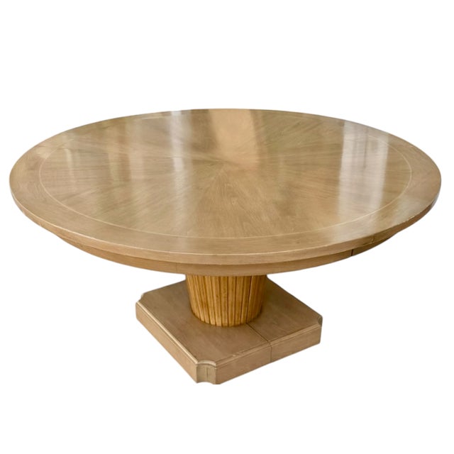 Art Deco Style Nancy Corzine Dining Extension Table For Sale In Los Angeles - Image 6 of 7