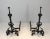 Wrought Iron Andirons, French, circa 1900 - A Pair For Sale - Image 11 of 13