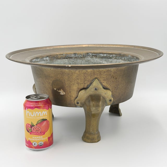 Antique Korean Brass Brazier(Hibachi) For Sale In Phoenix - Image 6 of 6