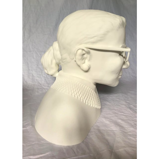 Figurative Ruth Bader Ginsberg Bust For Sale - Image 3 of 11
