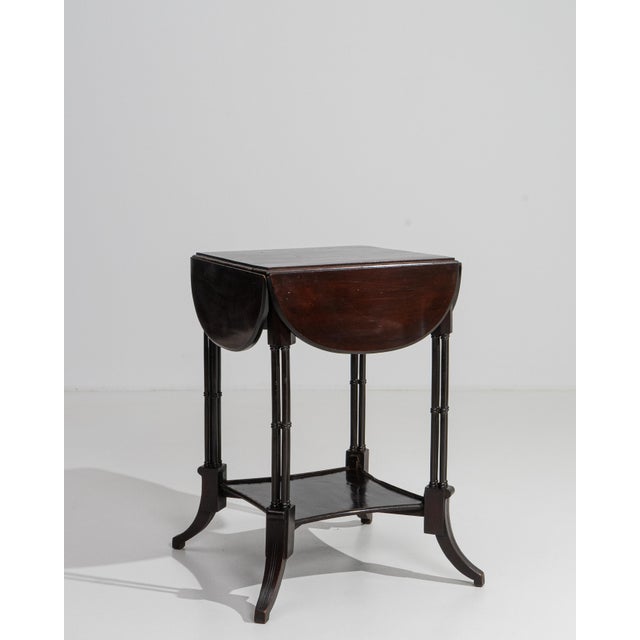 19th Century Edwardian Four-Flap Table For Sale - Image 16 of 16