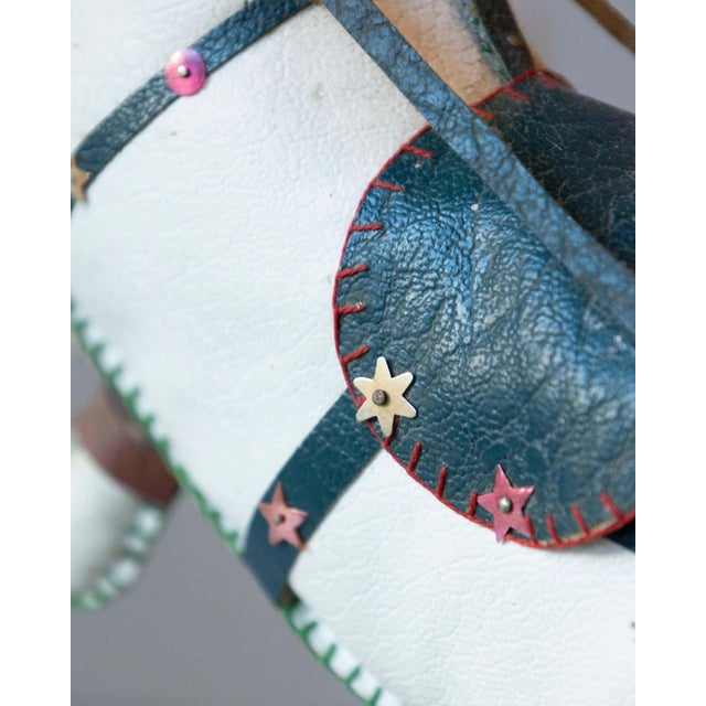 French French Decorative Horse in Moleskin with Saddle and Harness, 20th Century For Sale - Image 3 of 12