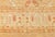 Yellow Afghan Tabriz Wool and Silk Carpet 17' 6" X 12' 7" For Sale - Image 8 of 10