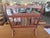Vintage Mid-Century Modern Spindle Magazine Rack / Vinyl Record Holder – Solid Wood For Sale - Image 4 of 10