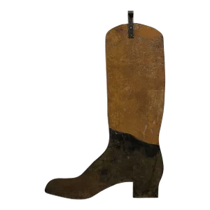 19th Century Advertising Boot Sign for Boot-Maker Shop