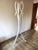 Vintage Hand-Forged Iron Coat Stand in White and Gold, 1950s For Sale - Image 10 of 18
