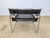 Marcel Breuer 1960s Pair Marcel Breuer Wassily Black Leather Lounge Chairs For Sale - Image 4 of 8