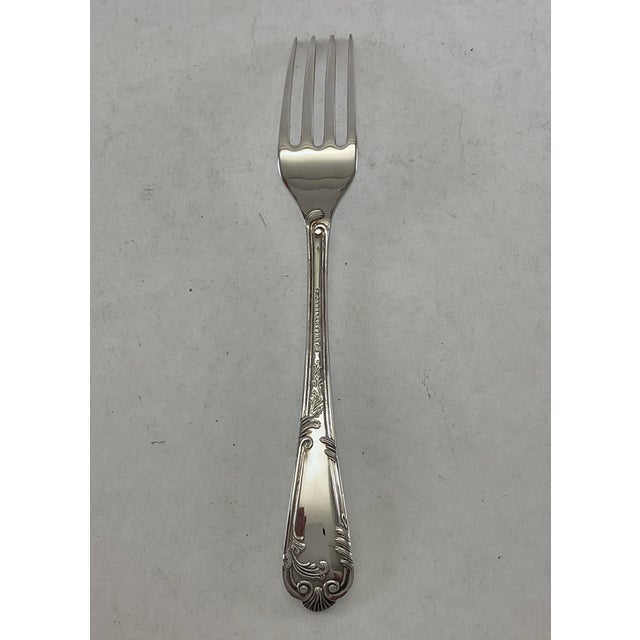 1980s 1980s Silver Dessert/Salad Fork, La Regence For Sale - Image 5 of 11