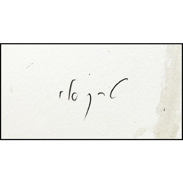Late 20th Century Late 20th Century Resting the Mind, Itzchak Tarkay For Sale - Image 5 of 6