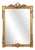 Baroque Gilt Carved Wooden Wall Mirror, Belgium 1950s For Sale