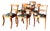 Biedermeier Style Side Chairs, Set of 6 For Sale