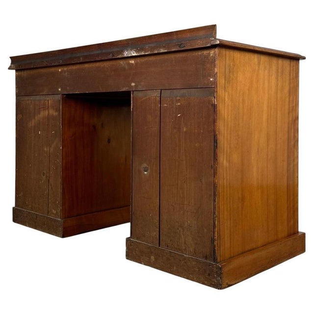 2000 - 2009 19th Century English Satinwood Writing Desk For Sale - Image 5 of 11