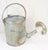 A traditional English garden watering can. It is made of iron with a brass water rose and has been professionally cleaned...