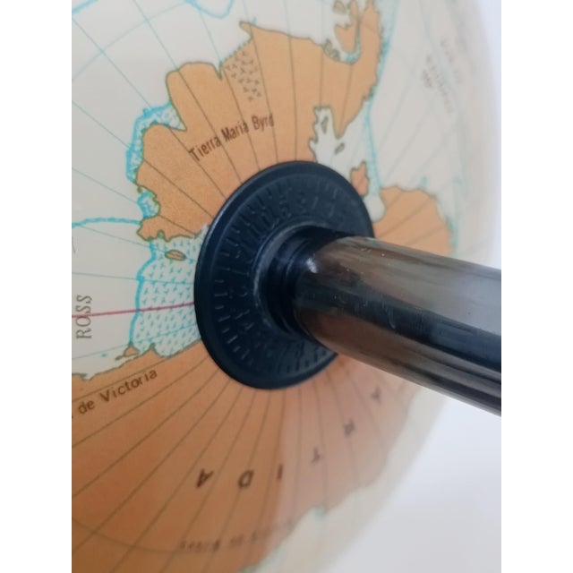 Illuminated Terrestrial Globe from Nova Rico, Italy, 1969 For Sale - Image 10 of 16
