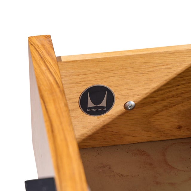 Herman Miller Mid Century Rosewood Executive Desk For Sale - Image 10 of 10