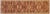 Shabby Chic Ziegler 1990's Rose/Gold Wool Runner Rug- 3'1'' X 12'3'' For Sale - Image 9 of 10