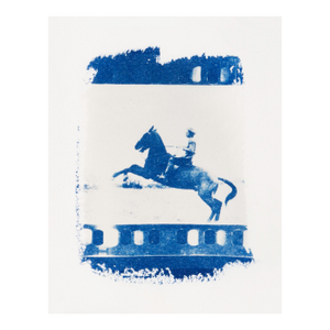 “Equestrienne” Giclee From Cyanotype by CKB -