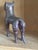 Vintage Indian Dhokra Lost-Wax Metal Horse Sculpture For Sale - Image 4 of 10