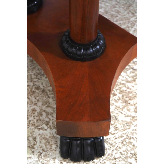Baker Neoclassical Cherry Inlaid Round Dining Table For Sale - Image 16 of 18