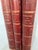 Antique French Red Leather Bound Books - Set of 3 For Sale In Dallas - Image 6 of 12