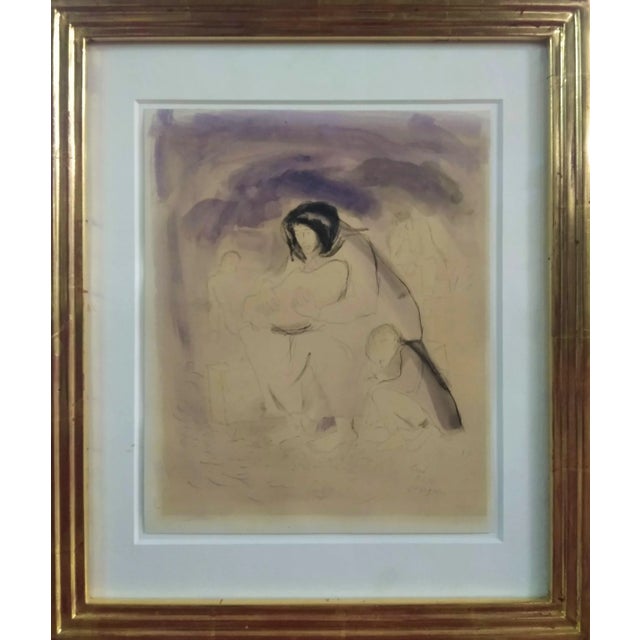 This artwork includes a certificate of authenticity. Antoni Clave was born in Barcelona in 1913, by age 13, he began...