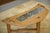 Guillerme et Chambron Oak and Ceramic Coffee Table by Guillerme et Chambron for Votre Maison, 1950s For Sale - Image 4 of 11