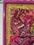 Pink 3d Abstract Acrylic Painting on Canvas by Serg Graff "Funny Critters", Coa For Sale - Image 8 of 13