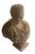 1980s Antique English Neoclassical Cast Stone Bust on Sandstone Plinth For Sale - Image 5 of 12